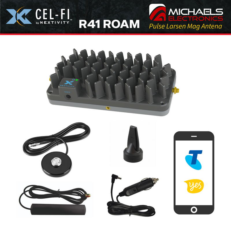 Cel-Fi ROAM R41 4G/5G Mobile Signal Repeater - Magnetic Antenna