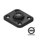 Quad Lock 360 Base - Flat Rectangle 4 Hole