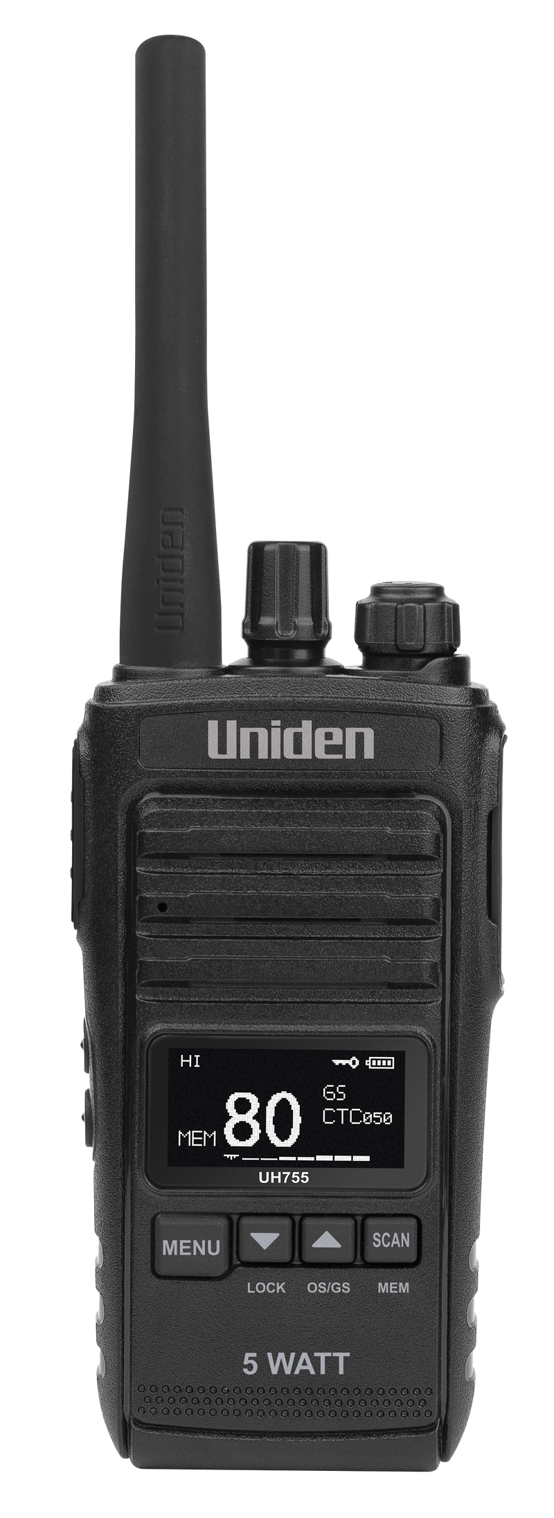 Uniden UH755 5 Watt UHF CB Handheld Radio