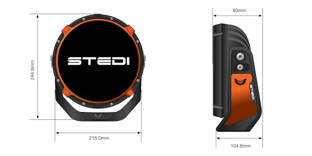 Stedi Type-X Pro Plus Non-DRL Full Package