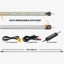 HardKorr 100CM (1M) Tri-Colour LED Light Bar Kit With Diffuser