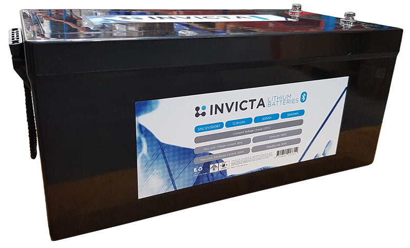 Invicta 300AH Bluetooth Lithium Battery