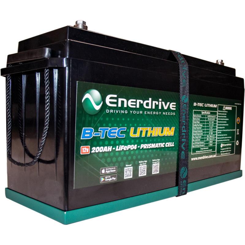 Enerdrive ePOWER  200Ah B-TEC Bundle inc DC40 & AC40
