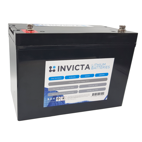 REDARC BCDC1225D & Invicta 100Ah Lithium Battery COMBO