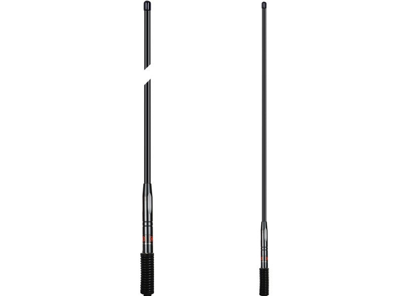 GME UHF Fiberglass Antenna, Black, 6.6dBi - AE4703B