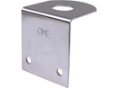 GME Antenna Bracket, 'L' shape, Chrome - MB403SS