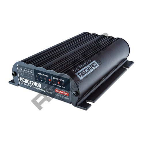REDARC DUAL INPUT 40A IN-VEHICLE DC BATTERY CHARGER & Invicta Lithium  Bluetooth 100Ah Slimline Battery COMBO